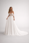 Preview: Hochzeitskleid in A-Linie aus Chiffon mit durchscheinendem Mieder HOLLAND